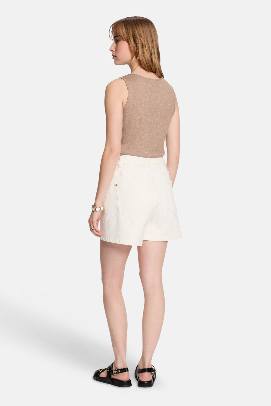 T-shirt à manches courtes - beige