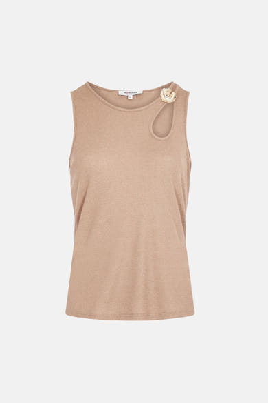 T-shirt à manches courtes - beige