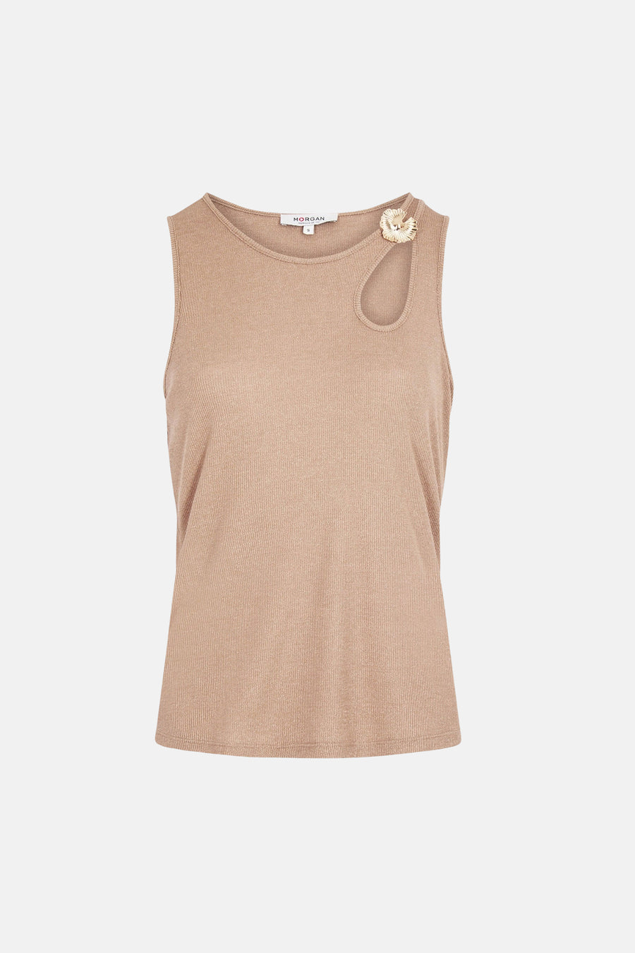 T-shirt à manches courtes - beige