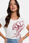 T-shirt (manches courtes) blanc - Morgan de Toi