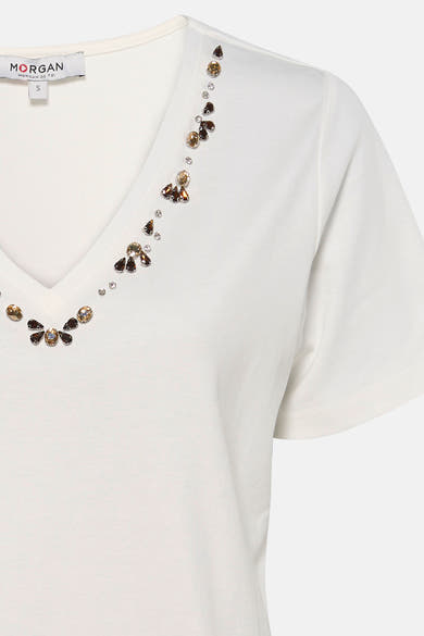 T-shirt à manches courtes - blanc