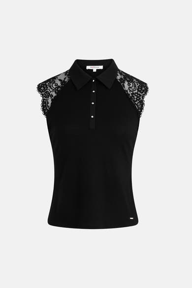 Top uni manches courtes noir - Morgan de Toi