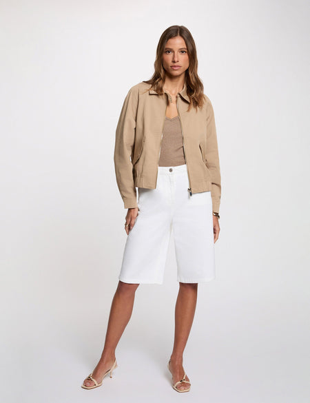 Veste courte beige - Morgan de Toi