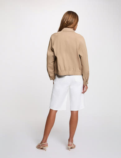 Veste courte beige - Morgan de Toi