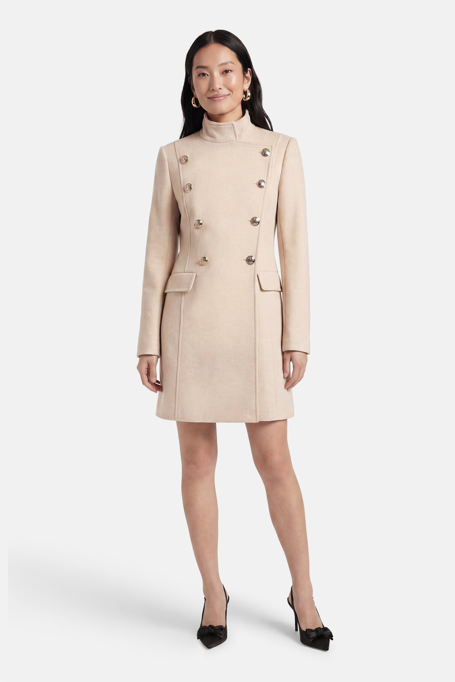 Veste longue - écru
