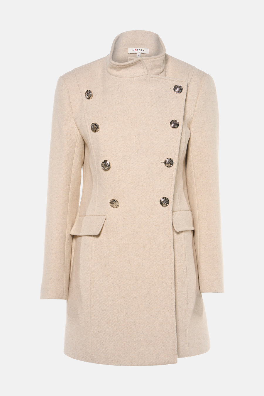 Veste longue - écru