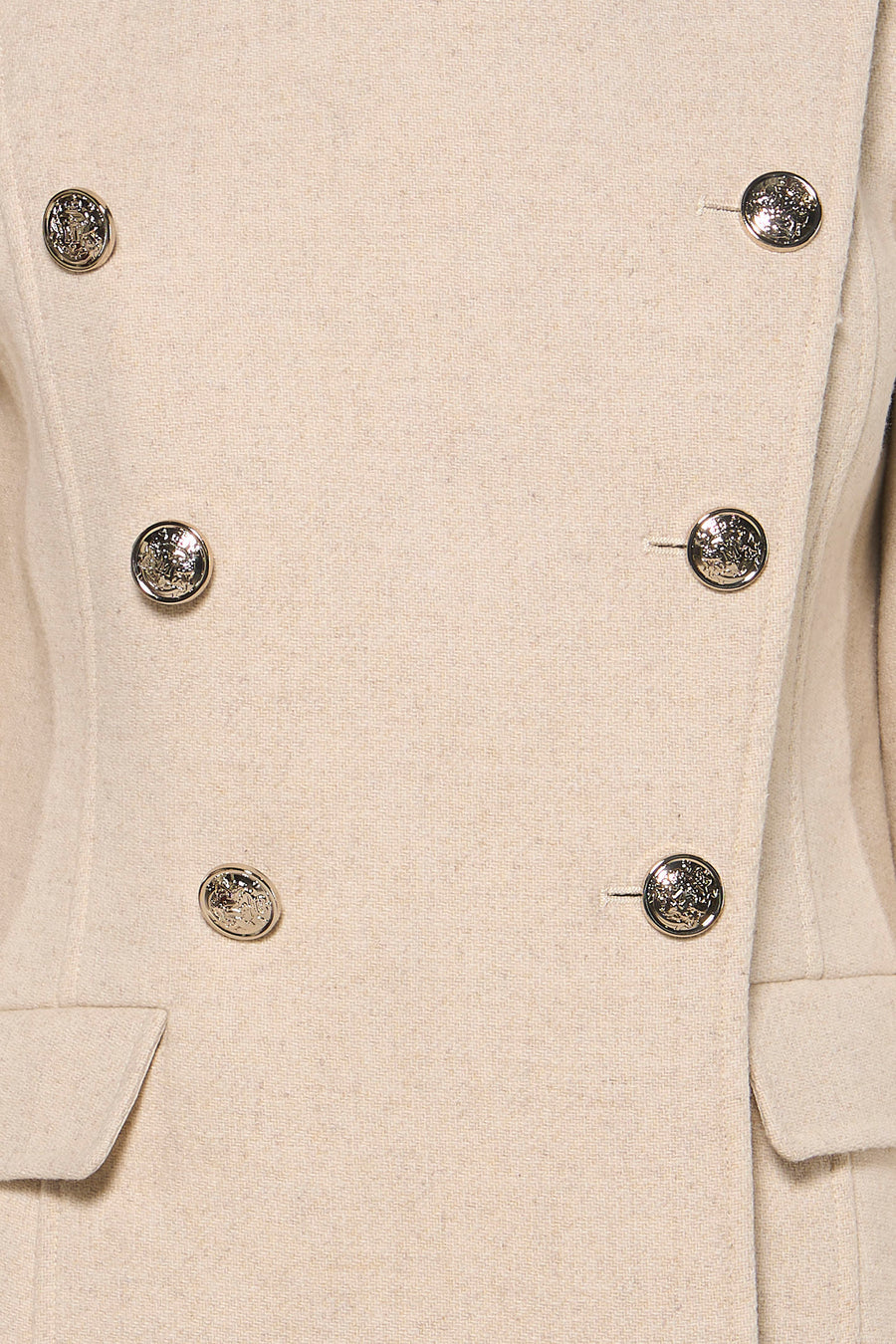 Veste longue - écru