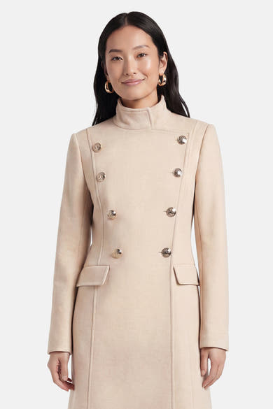 Veste longue - écru