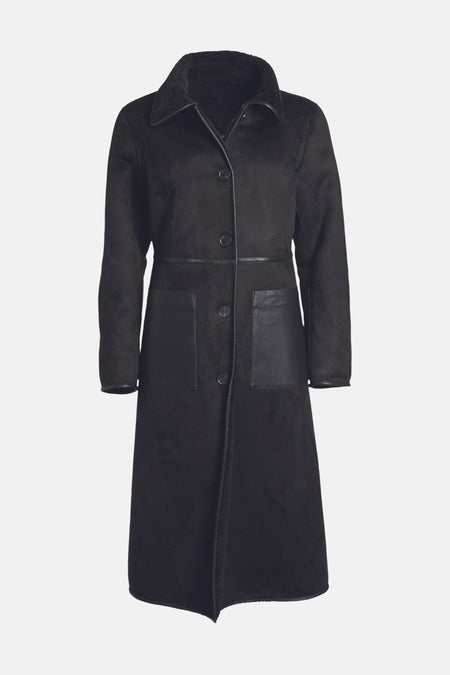Veste longue noir - Morgan de Toi