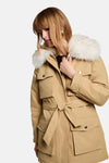 Dames tops jas casual beige - Morgan de Toi