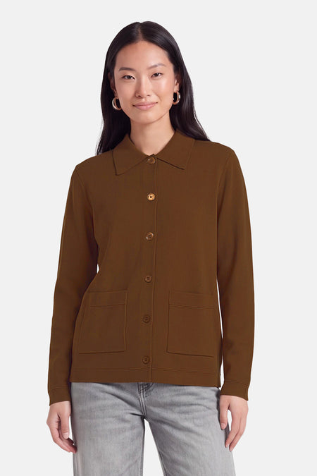 Gilet - bruin