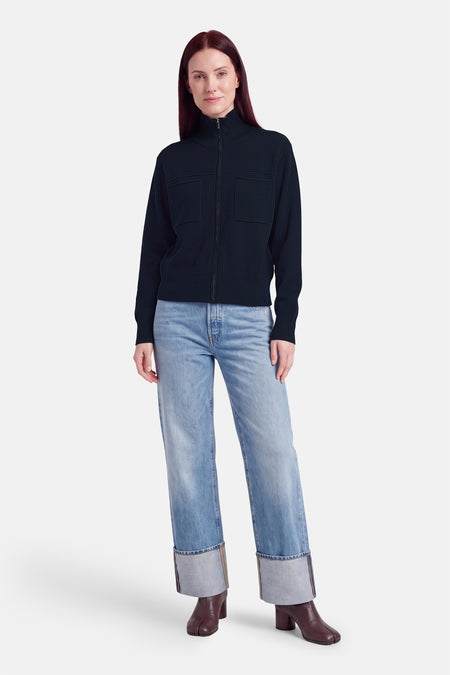 Gilet - blauw