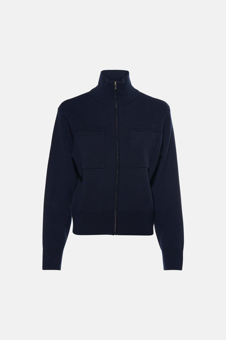 Gilet bleu - CAROLL