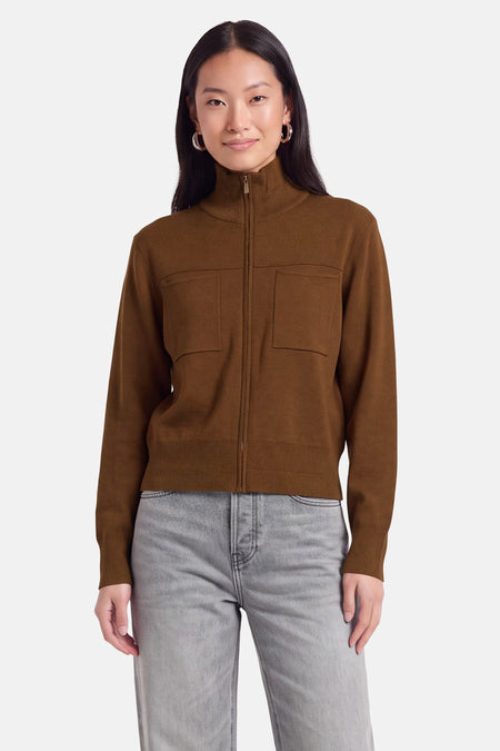 Gilet - bruin