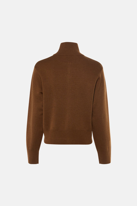 Gilet brun - CAROLL