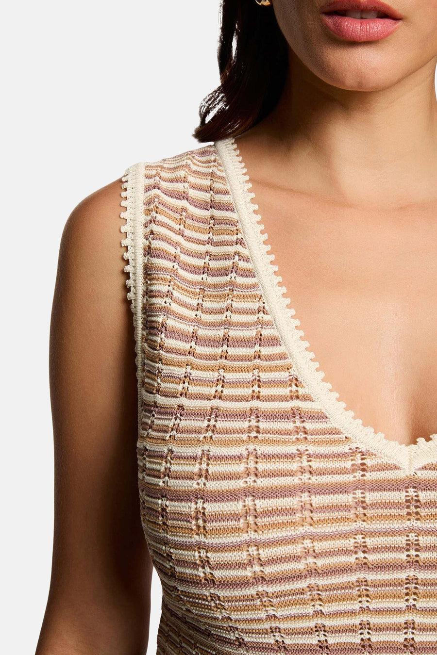 Top sans manches - beige