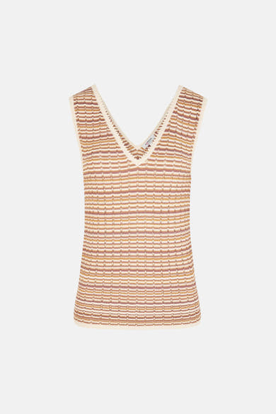Top sans manches - beige