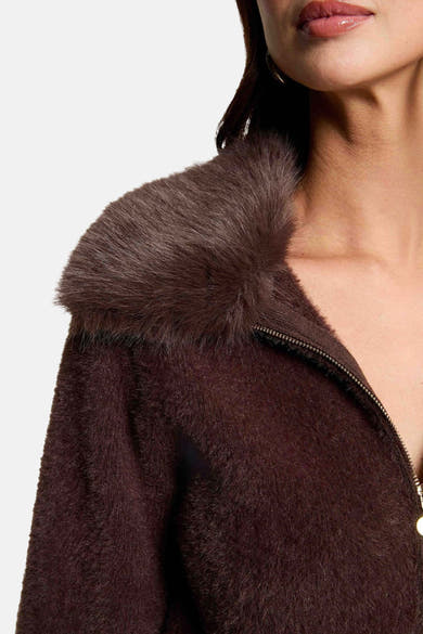 Cardigan brun - Morgan de Toi