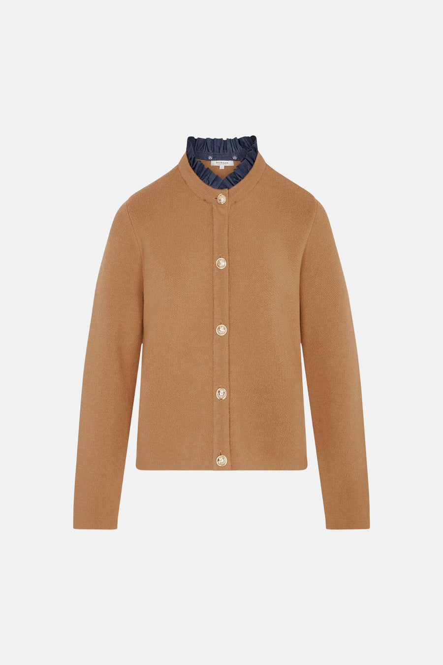 Cardigan cognac - Morgan de Toi