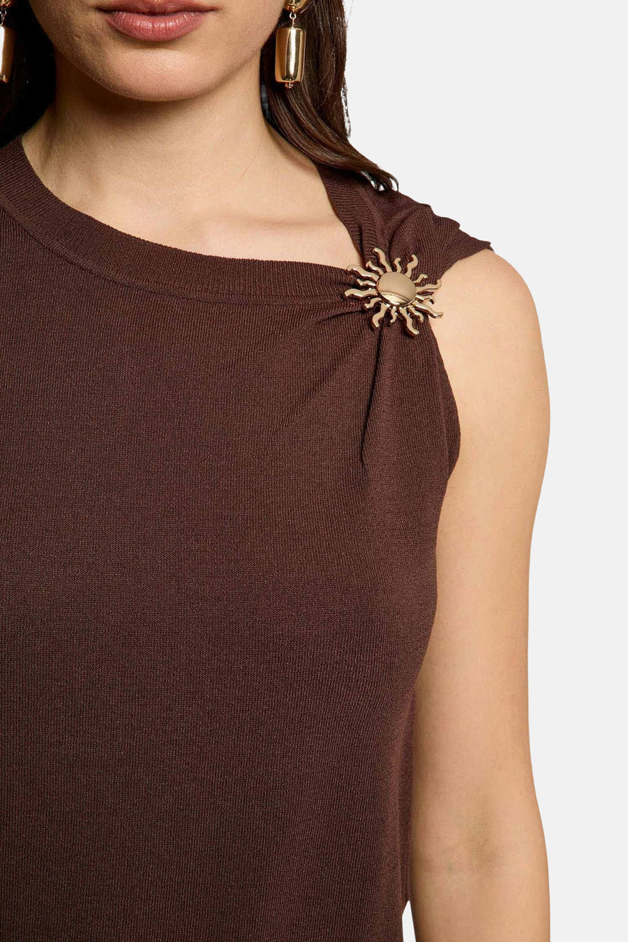 Top - brun