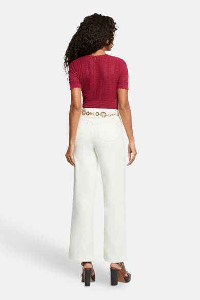 Top uni manches courtes rouge - Morgan de Toi