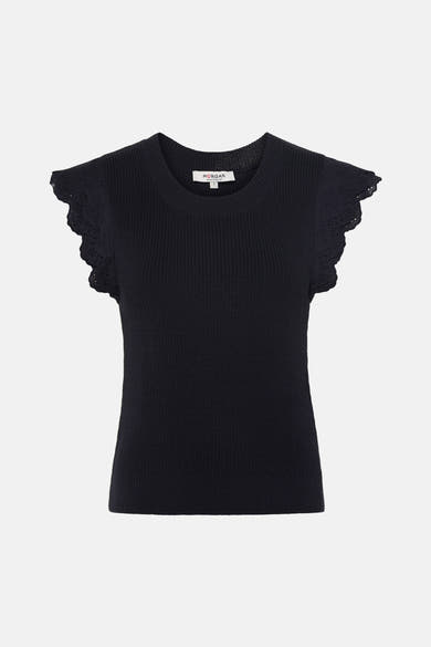 Top - BLEU MARINE