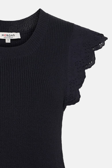 Top - BLEU MARINE
