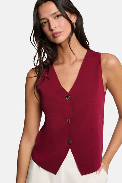 Gilet rouge - Morgan de Toi