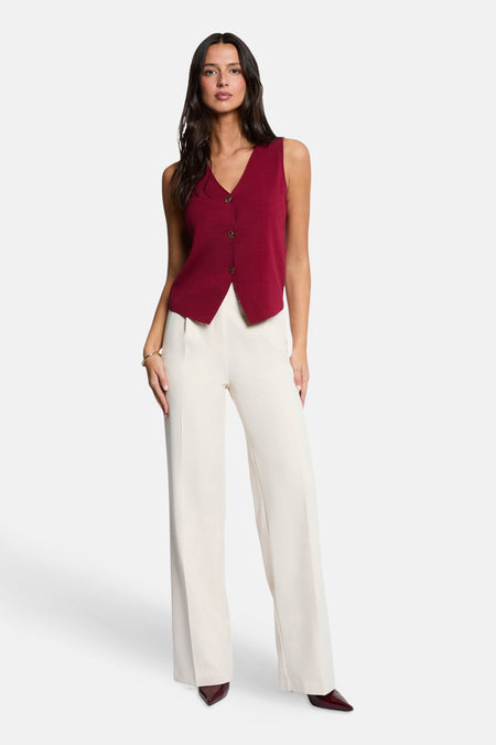 Gilet rood - Morgan de Toi