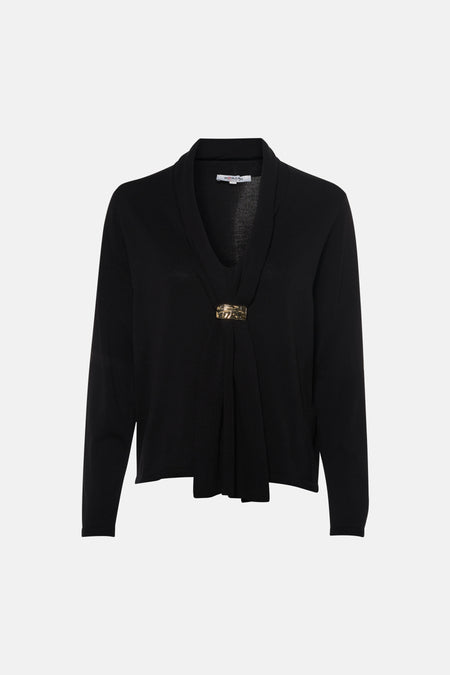 Pull met rolkraag - NOIR
