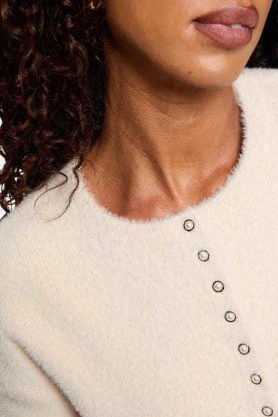 Pull col rond beige - Morgan de Toi