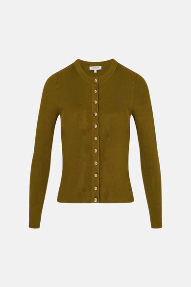 Pull col rond vert - Morgan de Toi