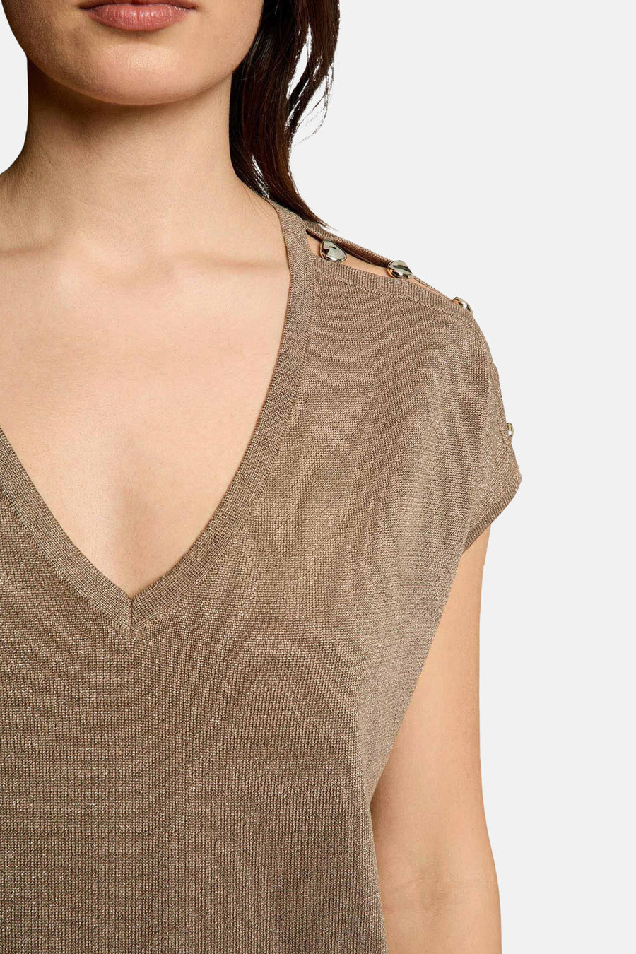 T-shirt - beige