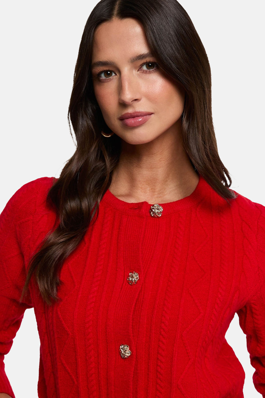 Cardigan rouge - Morgan de Toi