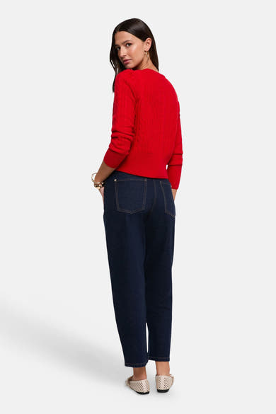 Cardigan rouge - Morgan de Toi