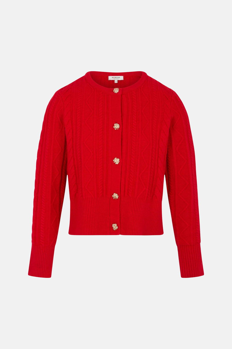 Cardigan rouge - Morgan de Toi