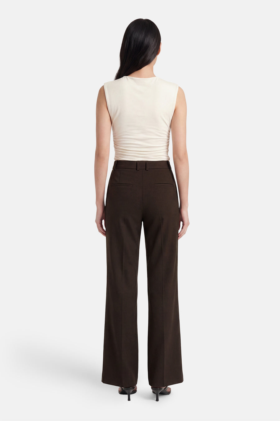 Pantalon de costume brun - Morgan de Toi