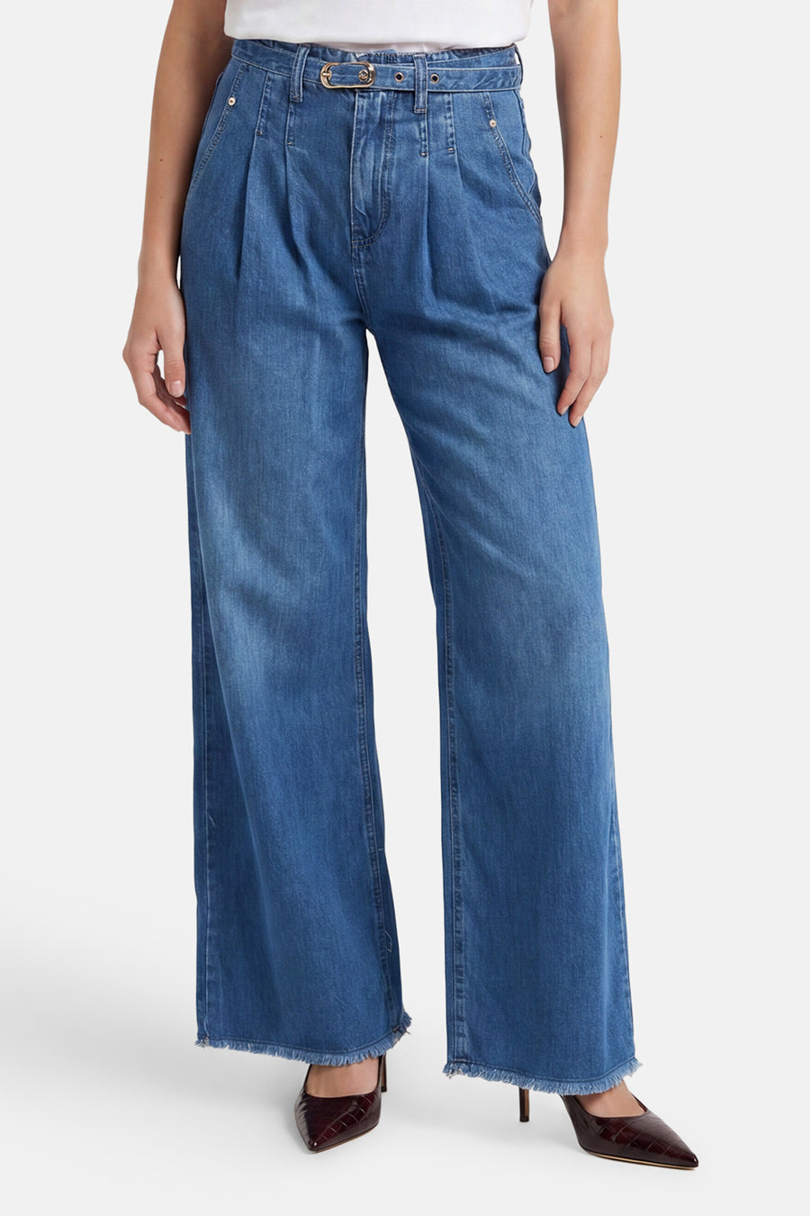 PELIAM - mid blue denim