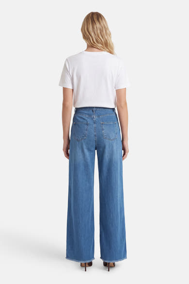 PELIAM - mid blue denim