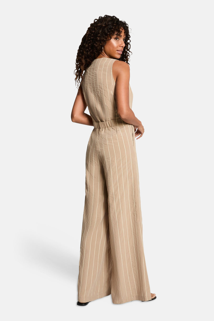Jumpsuit beige - Morgan de Toi