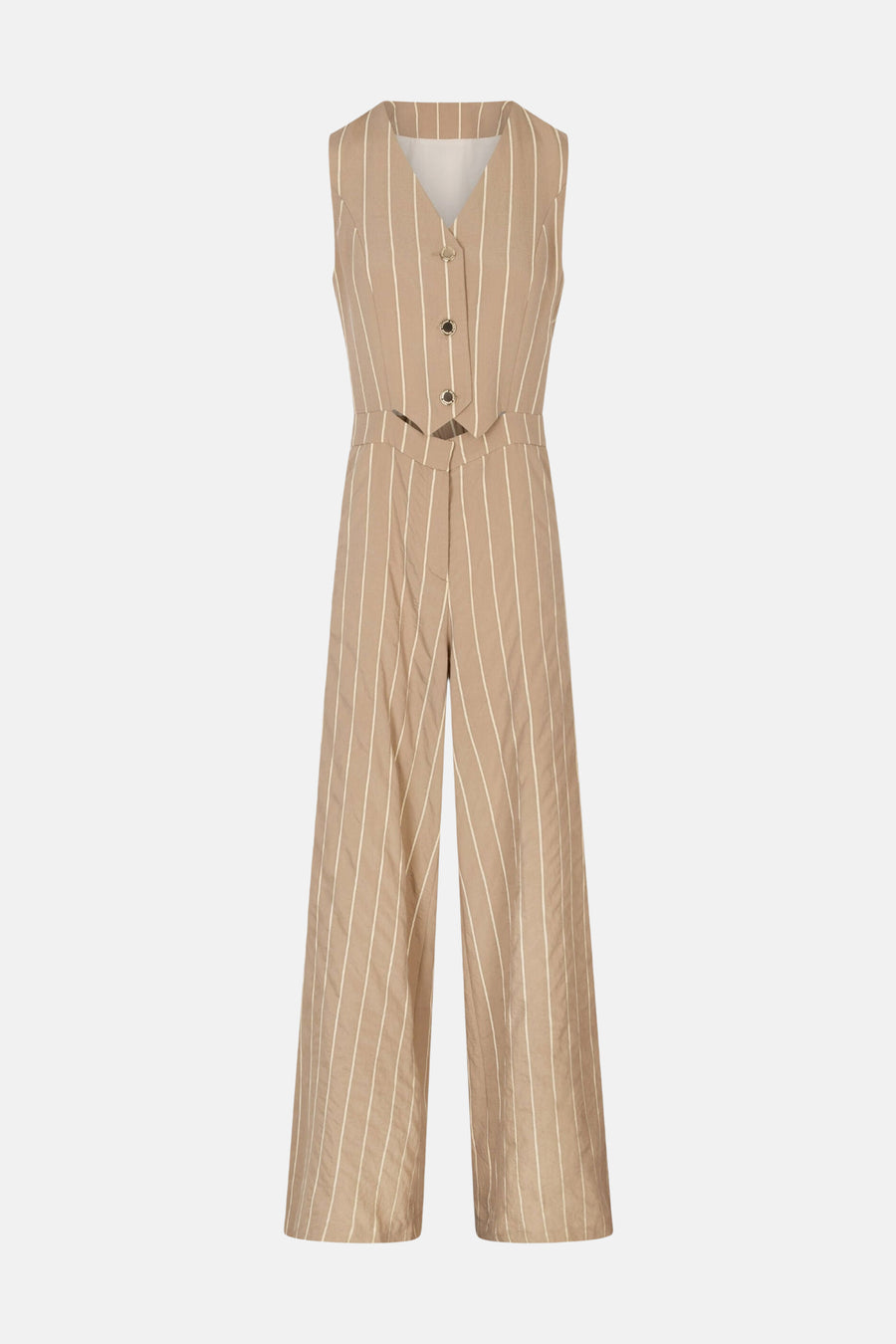 Jumpsuit beige - Morgan de Toi