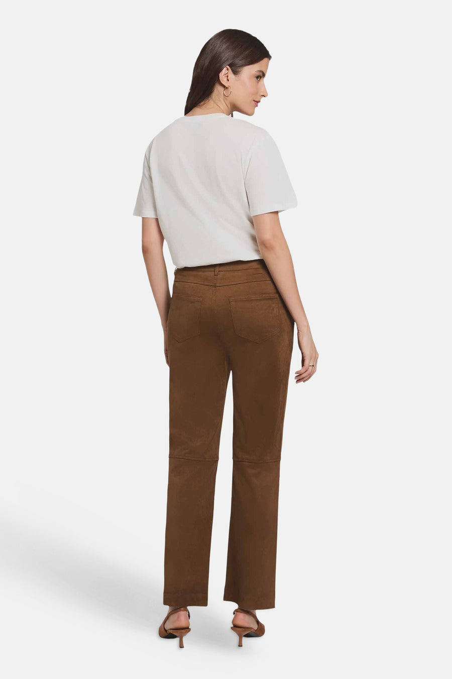 Dames sb seizoensbroek 5pocket cognac - Morgan de Toi