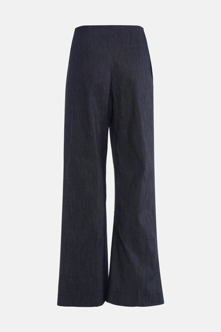 Jeans wide dark blue denim - Morgan de Toi