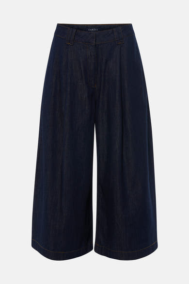 Short - dark blue denim