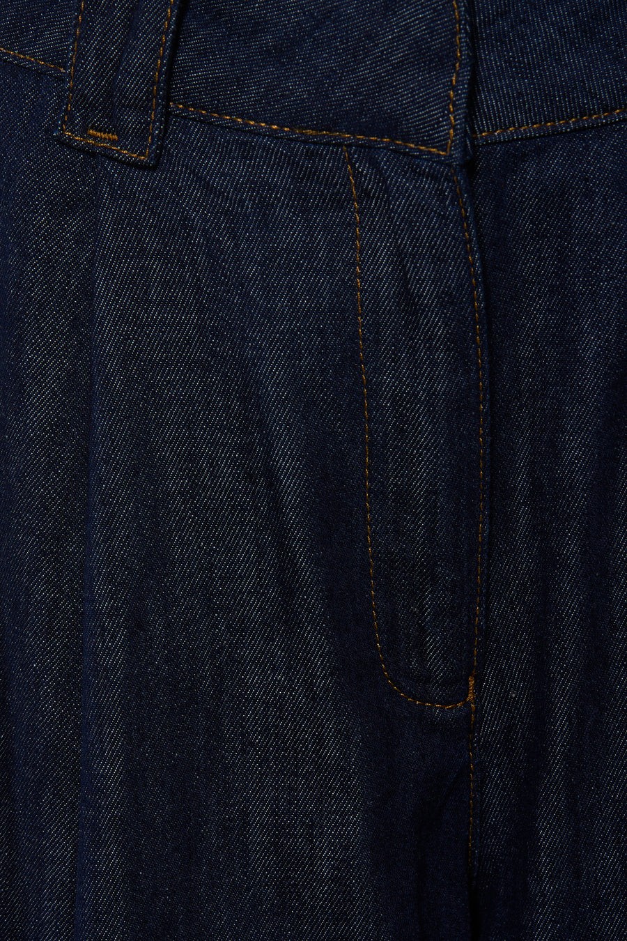 Short - dark blue denim