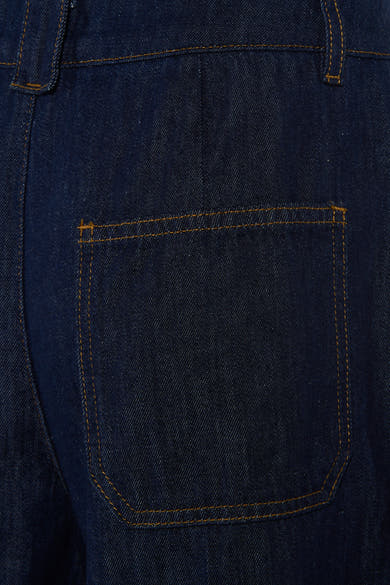 Short - dark blue denim