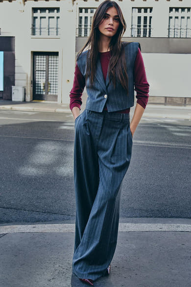 Pantalon de costume gris - Morgan de Toi
