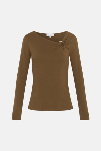 Top (lange mouwen) khaki - Morgan de Toi