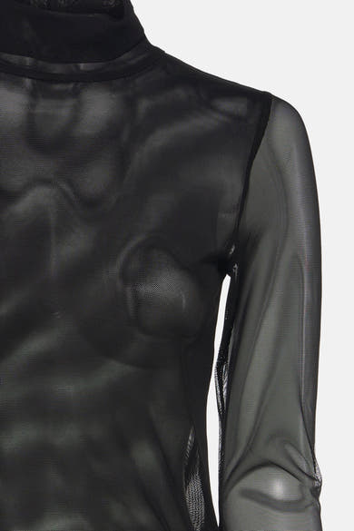 T-shirt à col roulant - noir