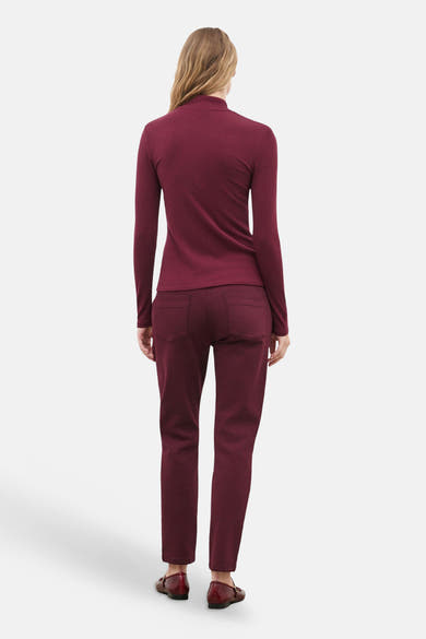 T-shirt met lange mouwen - Bordeaux